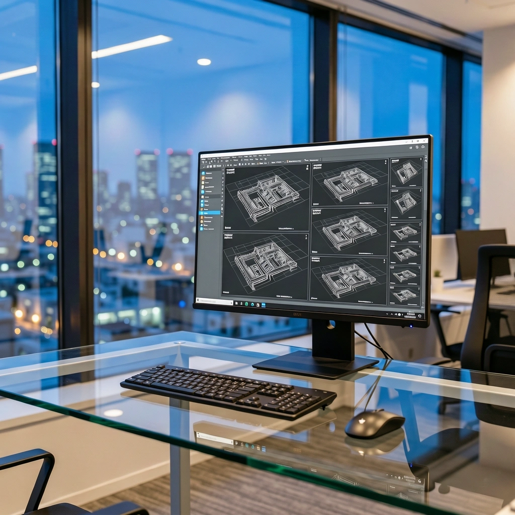 Analytical workspace in Tokyo